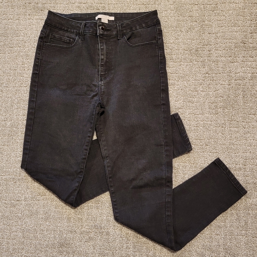 F21 black jeans